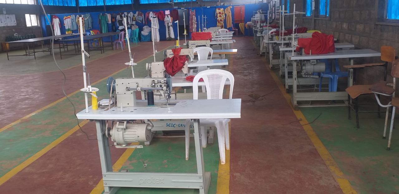 Training at workshop shop